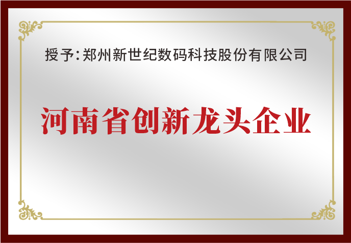 郑州新世纪荣获“河南省创新龙头企业”